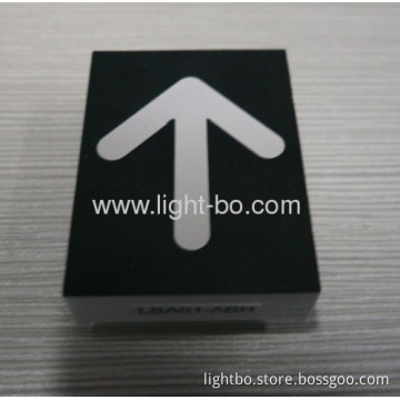 Ultra Bright Red Single Arrow Design Led Displays For Lift Position Indicators 